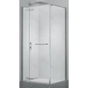 Dušo kabina PRESTIGE 100x100 chrom/skaidri be pado