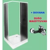 IŠPARDAVIMAS! Dušo kabina ZK90 FABRIC DOVANA dušo maišytuvas A1203