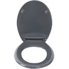 Klozeto dangtis DU07 lėtas dark pilkas