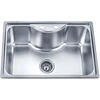 Nerūdijančio plieno plautuvė D6545P 650x450 0.7matt