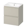 Plautuvė su spintele Cersanit C467 MODUO IN-50 cashmere
