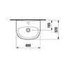Solar Plus Laufen ZETA praustuvas 40x32 cm