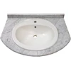 Stalviršis granito su praustuvu C0000812