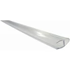 Tarpinė D formos 4mm 2.2m plastikinė