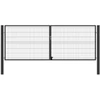 Vartai su dviem stulpais 1730x3000 mm (Ral7016)