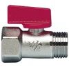 Arco Ventilis 2207R, 1/2" vidin./išor. sriegis raudona rankena