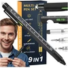 Bez Marki Daugiafunkcis taktinis multitool rašiklis 9in1 metalinis