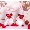 Dekoratyvinis Valentinio nykštukas Love You, rožinis