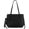 Didelė moteriška shopper rankinė Peterson, juoda AX37