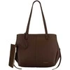 Didelė moteriška shopper rankinė Peterson, ruda AX38