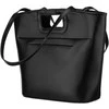 Didelė moteriška shopper rankinė Peterson, juoda AX39