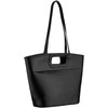 Didelė moteriška shopper rankinė Peterson, juoda AX39