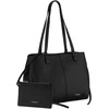 Didelė moteriška shopper rankinė Peterson, juoda AX37