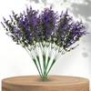 Dirbtinės violetinės levandos šakelės 35 cm, 12 vnt. N36