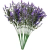 Dirbtinės violetinės levandos šakelės 35 cm, 12 vnt. N36