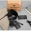 Diržas Tressari, juodas, elastingas