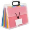 Dokumentų dėklas A4 skaidrus PVC, 13 skyrių N140