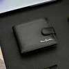 Dovanų rinkinys vyrams: odinė piniginė Pierre Cardin RFID ir diržas Stevens A5288206