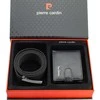 Dovanų rinkinys vyrams: odinė piniginė Pierre Cardin RFID ir diržas Stevens A6088206