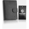 Dovanų rinkinys vyrams, piniginė su dvipusiu diržu Stevens 326A