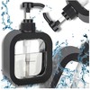 Dozatorius skysčiams, juodas, 500 ml