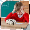 Dvikameris pieštukinis dėklas, smėlinis, kapibara M39