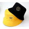 Dvipusė kepurė bucket hat K5, geltona-juoda