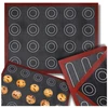 Dvipusis perforuotas silikoninis kepimo kilimėlis 40x30 cm H143