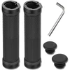 Dviračio vairo rankenėlės juodos 22 mm D73