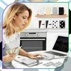 Finansų planavimo segtuvas, pilkas rinkinys