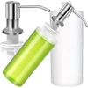 Įmontuojamas dozatorius sidabrinis 500 ml DH128