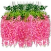 Kabančios glicinijos šakos tamsiai rožinės, 12 vnt. N1