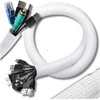 Kabelių maskavimo juosta, 3 m, balta
