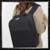 Kelioninė kuprinė BAD&BAGS, juoda, vandeniui atspari