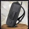 Kelioninė kuprinė, juoda, su USB jungtimi