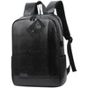 Kelioninė miesto kuprinė BAD&amp;BAGS, juoda, odinė
