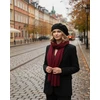 Juoda moteriška beretė B21