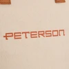 Kosmetinė iš sintetinio audinio Peterson, smėlio ir rudos spalvos, su užtrauktuku RT21
