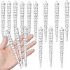 Ledo varvekliai eglutei, 12 vnt, 13 cm