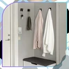 Lipnūs vonios kabliukai, 3vnt. E182 juodi