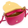 Vera Pelle Torebka Damska Listonoszka Skóra Naturalna Mała Crossbody