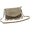 Luka 25-086 taupe natūralios odos rankinė