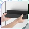 Magnetinis virtuvės organizatorius, juodas, 2 lentynos