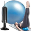 Maža jogos fitneso kamuolys, 22 cm, su pompa, reabilitacijai