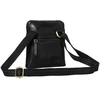 Maža vyriška odinė crossbody rankinė Peterson, ruda AX22