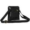 Maža vyriška odinė crossbody rankinė Peterson, ruda AX22