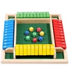 Medinis stalo žaidimas Shut the Box, spalvotas TP94