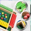 Medinis stalo žaidimas Shut the Box, spalvotas TP94