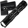 Mini LED žibintuvėlis, juodas, aliuminis Z8