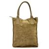 Kelioninis Moteriška didelė odinė shopper tipo rankinė Angelo, ruda, A4